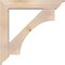 Ekena Millwork Westlake Traditional Smooth Bracket w/ Offset Brace, Douglas Fir, 7 1/2"W x 42"D x 42"H BKT0806X42X42WTL01SDF - alternate 2